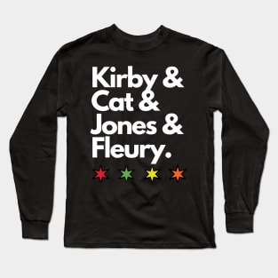 Kirby & Cat & Jones & Fleury Long Sleeve T-Shirt